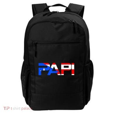 Papi Puerto Rico Flag Backpack