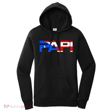 Papi Puerto Rico Flag Women's Hoodie