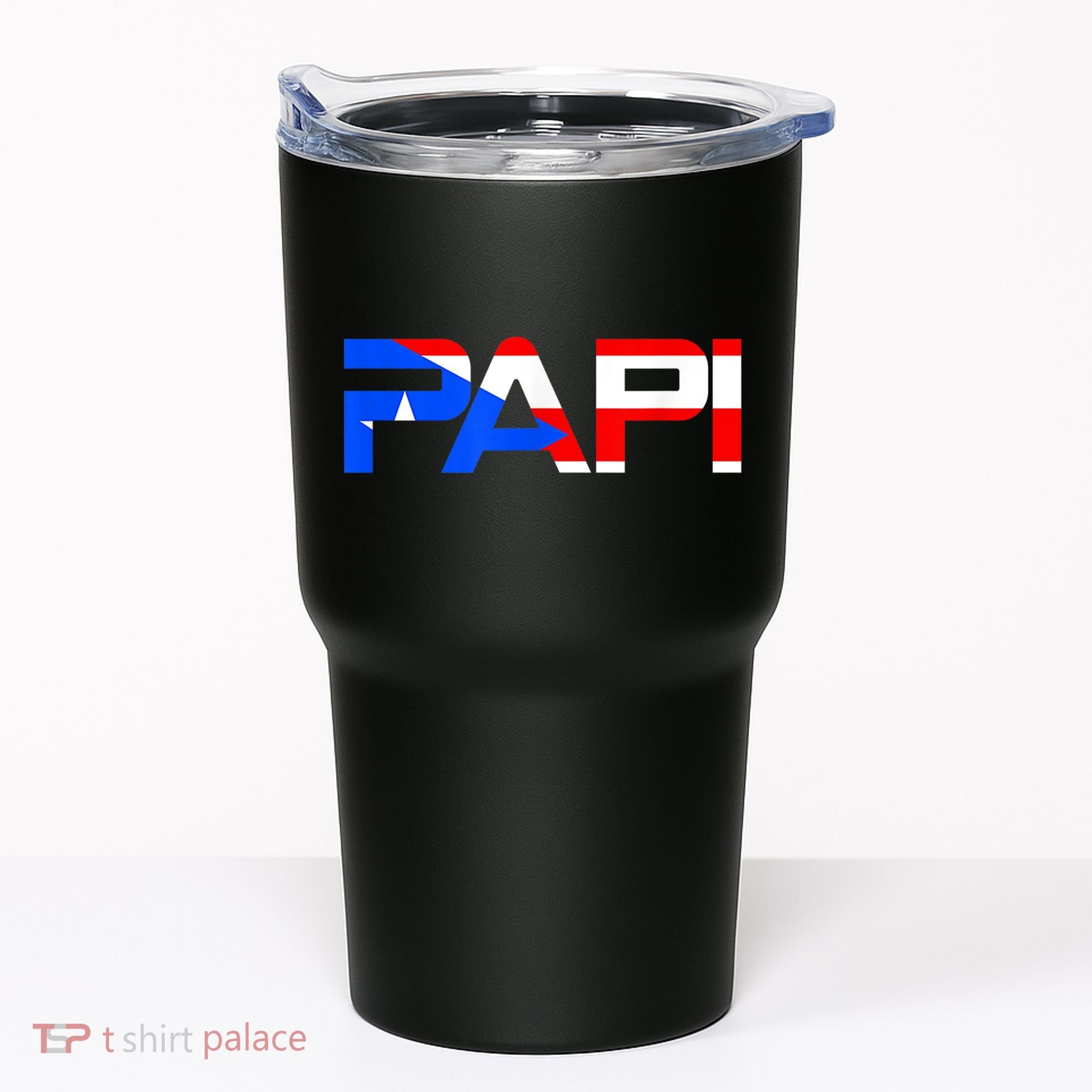 Papi Puerto Rico Flag Tumbler