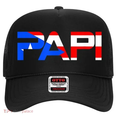Papi Puerto Rico Flag Hat