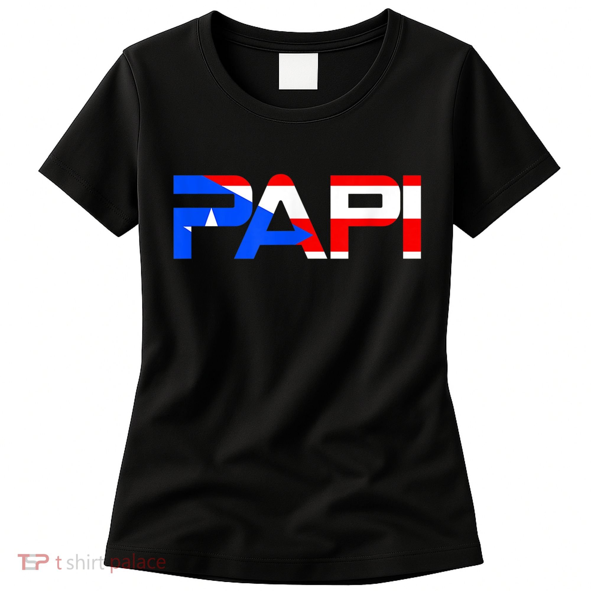 Papi Puerto Rico Flag Women's T-Shirt