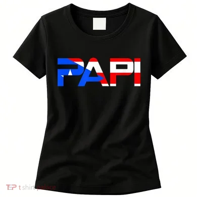 Papi Puerto Rico Flag Women's T-Shirt