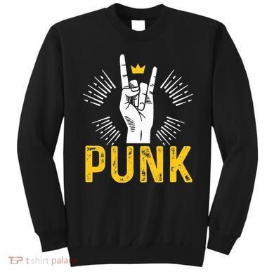 Punk Punk Rock Music Rocker Punker Sweatshirt