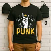 Punk Punk Rock Music Rocker Punker T-Shirt thumb 6