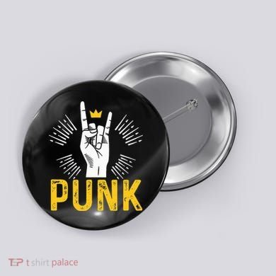 Punk Punk Rock Music Rocker Punker Button