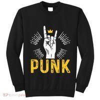 Punk Punk Rock Music Rocker Punker Tall Sweatshirt thumb 0