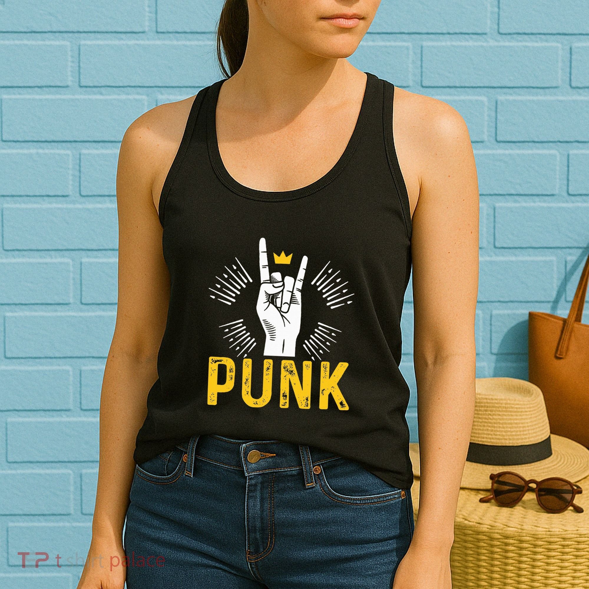 Punk Punk Rock Music Rocker Punker Women's Tank Top