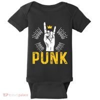 Punk Punk Rock Music Rocker Punker Baby Bodysuit thumb 0