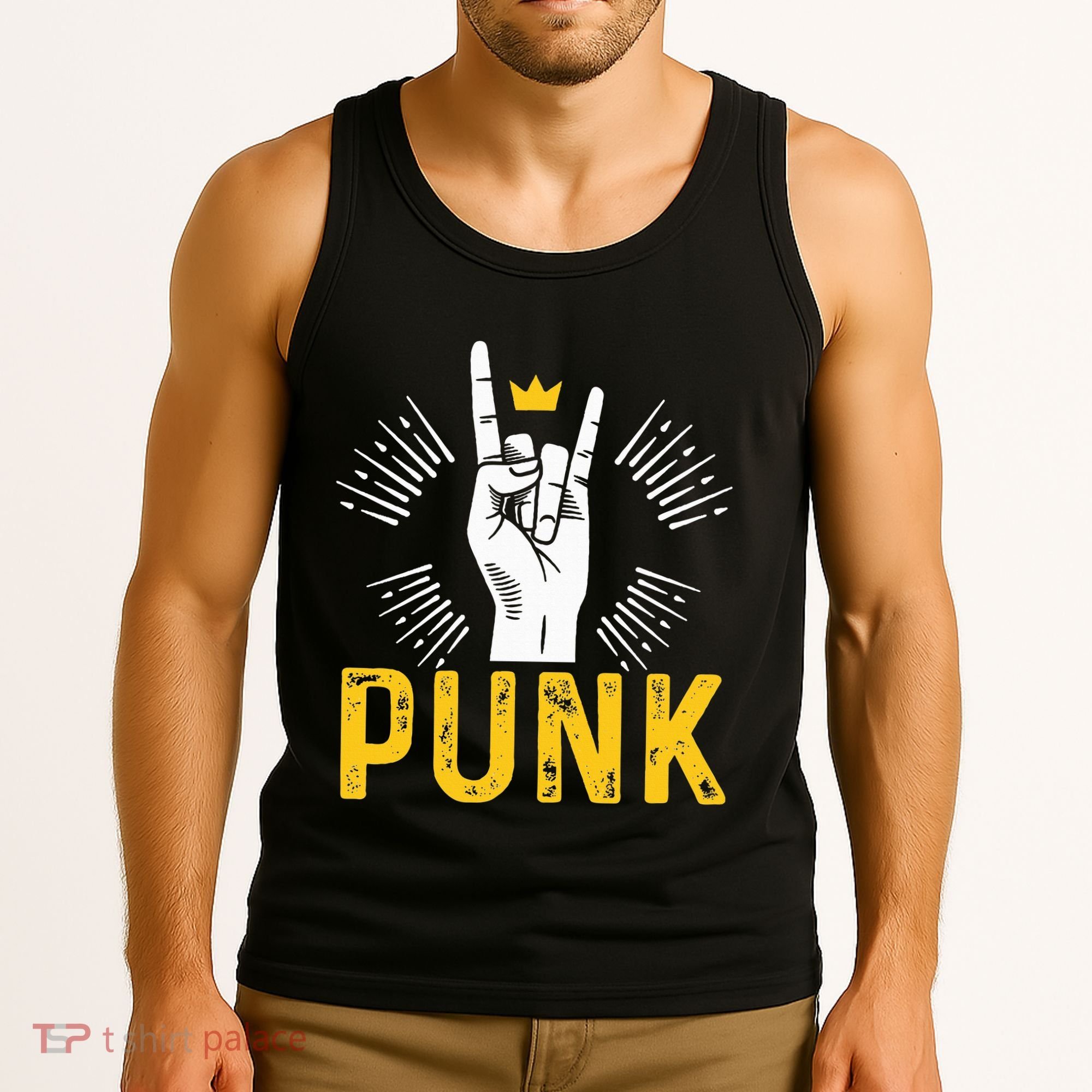 Punk Punk Rock Music Rocker Punker Tank Top