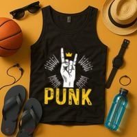 Punk Punk Rock Music Rocker Punker Tank Top thumb 4