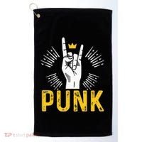 Punk Punk Rock Music Rocker Punker Golf Towel thumb 0