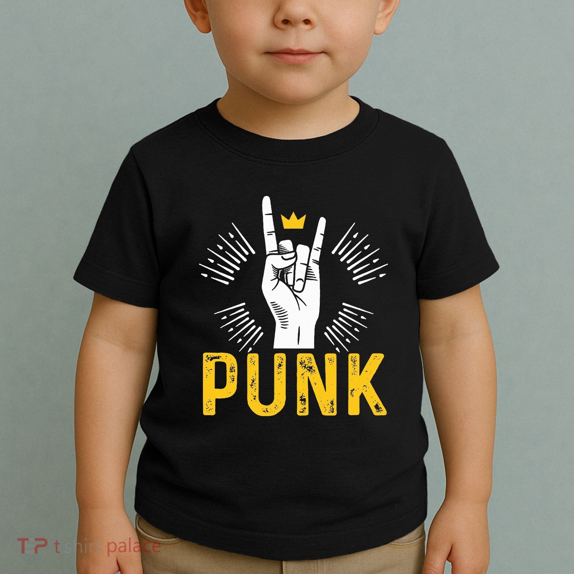 Punk Punk Rock Music Rocker Punker Toddler T-Shirt