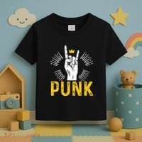 Punk Punk Rock Music Rocker Punker Toddler T-Shirt thumb 3