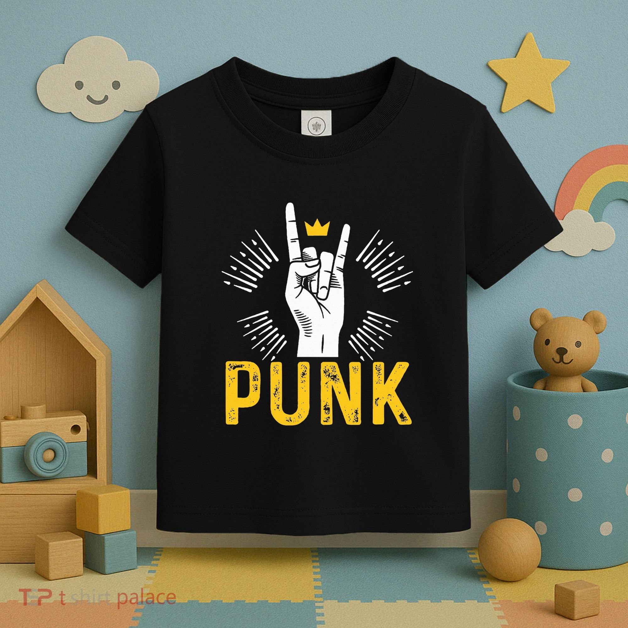 Punk Punk Rock Music Rocker Punker Toddler T-Shirt