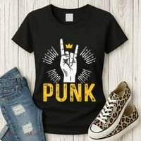 Punk Punk Rock Music Rocker Punker Women's T-Shirt thumb 3