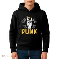 Punk Punk Rock Music Rocker Punker Kids Hoodie thumb 4