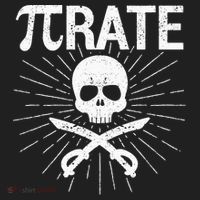 Pirate Pi Rate Pi Day Math Pirates Mathematician Nerd Geek Women's Sweatshirt thumb 2