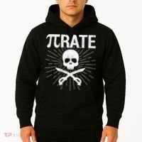 Pirate Pi Rate Pi Day Math Pirates Mathematician Nerd Geek Hoodie thumb 2