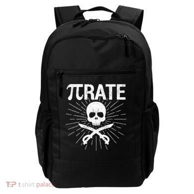 Pirate Pi Rate Pi Day Math Pirates Mathematician Nerd Geek Backpack