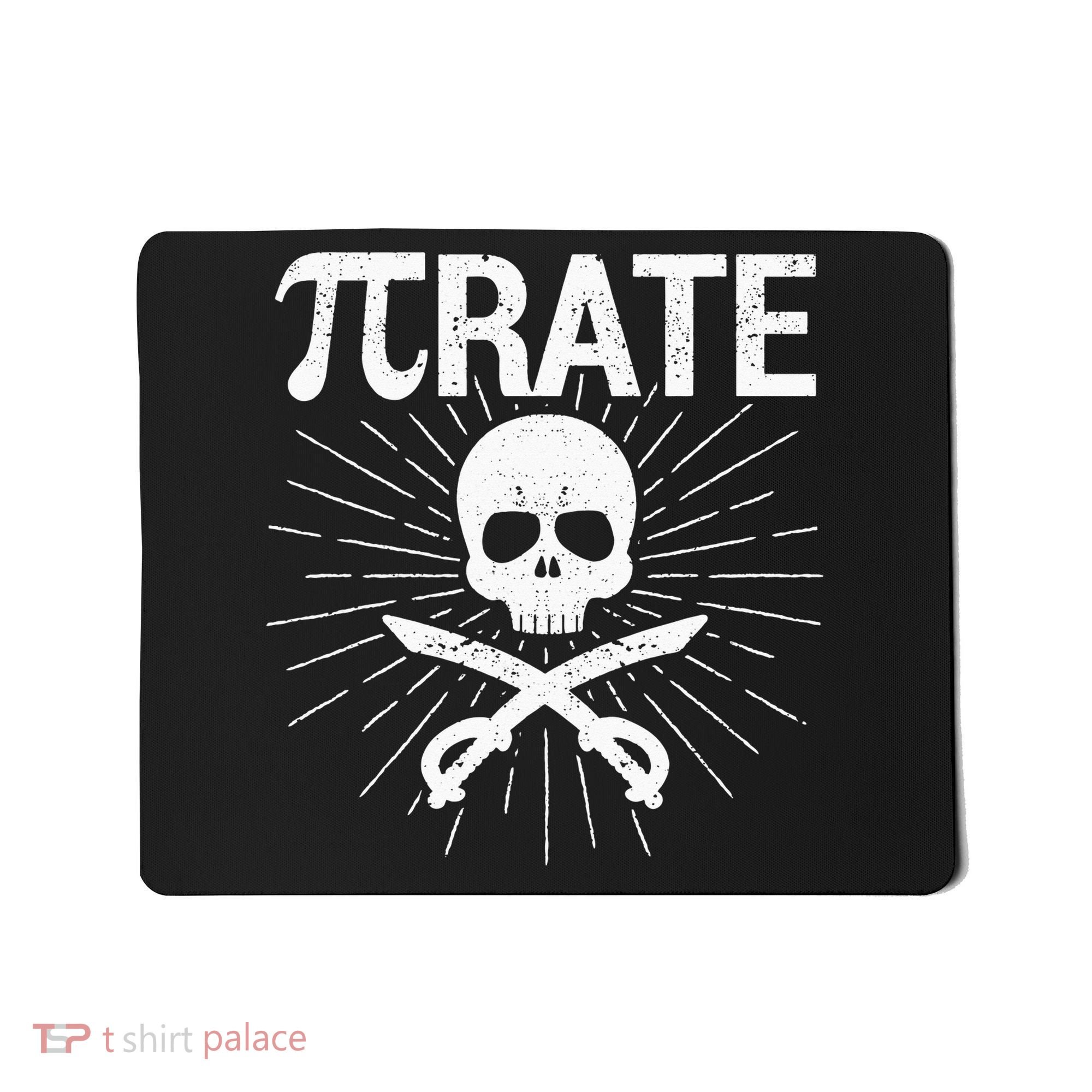 Pirate Pi Rate Pi Day Math Pirates Mathematician Nerd Geek Mousepad