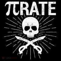 Pirate Pi Rate Pi Day Math Pirates Mathematician Nerd Geek Mousepad thumb 1