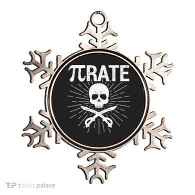 Pirate Pi Rate Pi Day Math Pirates Mathematician Nerd Geek Ornament