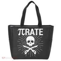 Pirate Pi Rate Pi Day Math Pirates Mathematician Nerd Geek Tote Bag thumb 0