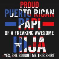 Proud Puerto Rican Papi Of Hija Puerto Rico Dad Daughter Sweatshirt thumb 3