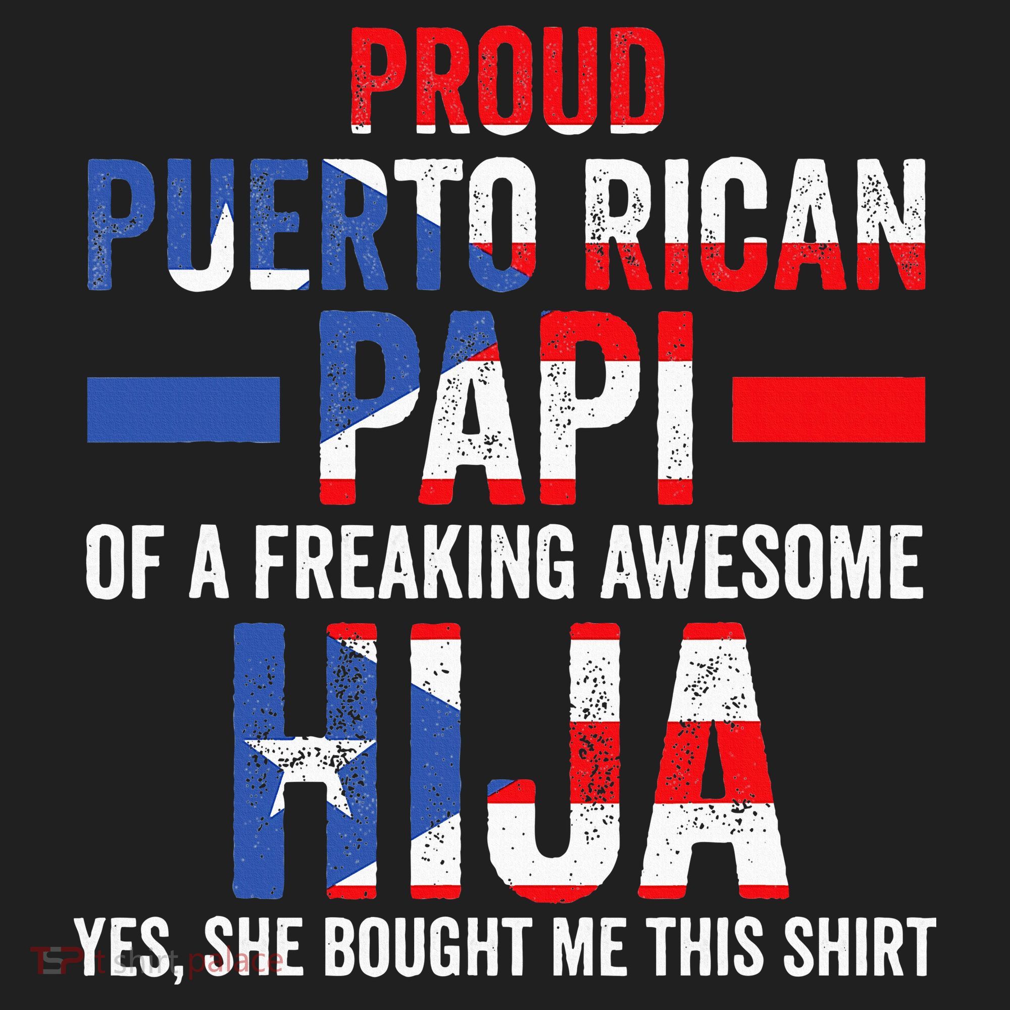 Proud Puerto Rican Papi Of Hija Puerto Rico Dad Daughter Beanie