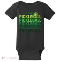 Pickleball Player S And More, Men And Women. Baby Bodysuit thumb 0