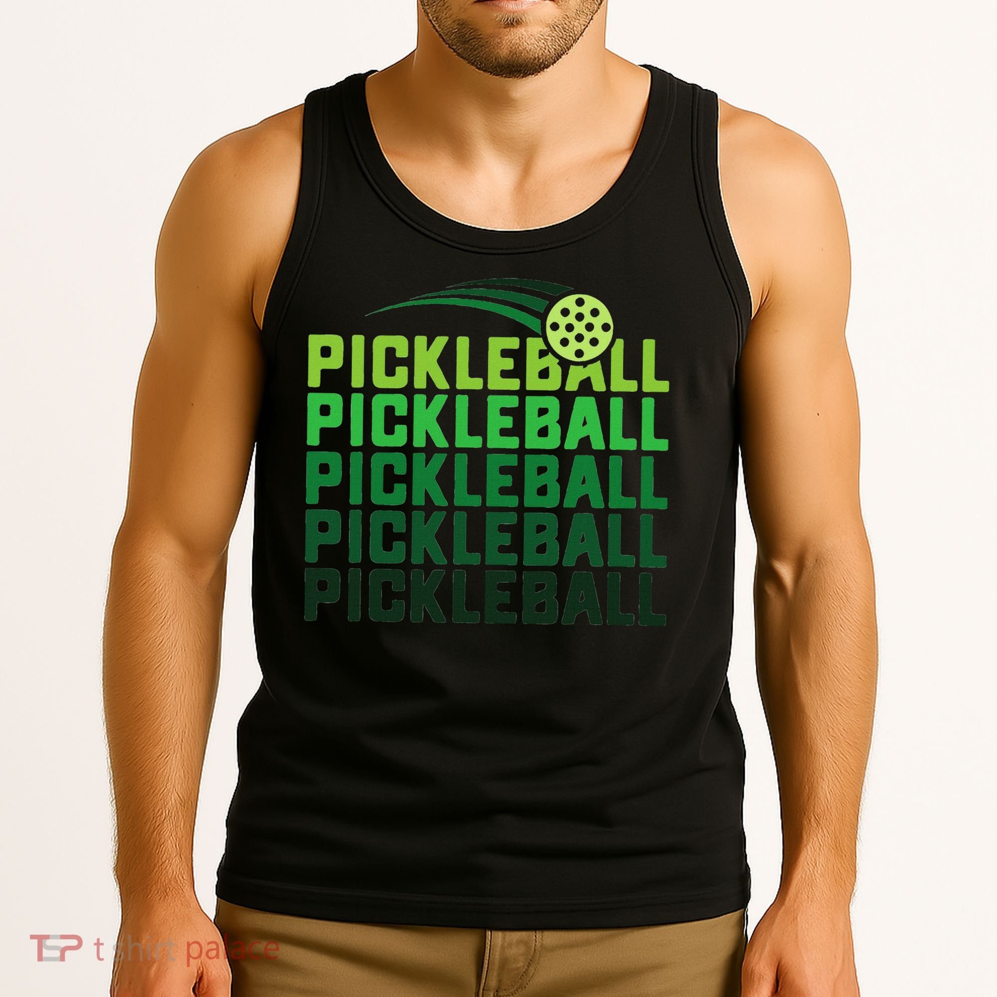 Pickleball Player S And More, Men And Women. Tank Top