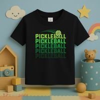 Pickleball Player S And More, Men And Women. Toddler T-Shirt thumb 3