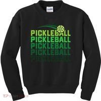 Pickleball Player S And More, Men And Women. Kids Sweatshirt thumb 0