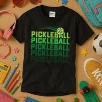 Pickleball Player S And More, Men And Women. Kids T-Shirt thumb 3