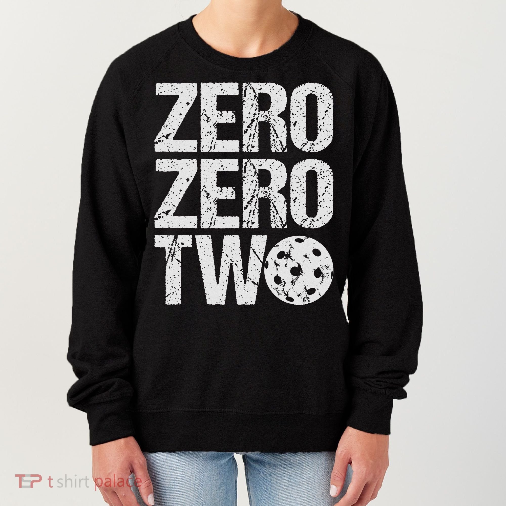 Pickleball Player Starting Score ZeroZero Two Serve First  Women's Sweatshirt