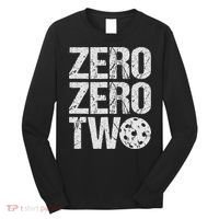 Pickleball Player Starting Score ZeroZero Two Serve First  Long Sleeve Shirt thumb 0