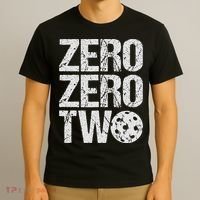Pickleball Player Starting Score ZeroZero Two Serve First  T-Shirt thumb 3