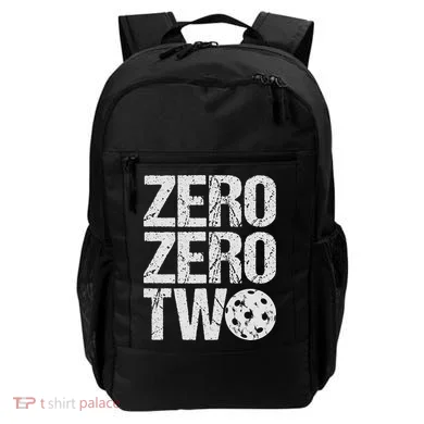 Pickleball Player Starting Score ZeroZero Two Serve First  Backpack