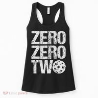 Pickleball Player Starting Score ZeroZero Two Serve First  Women's Tank Top thumb 0