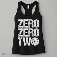 Pickleball Player Starting Score ZeroZero Two Serve First  Women's Tank Top thumb 3