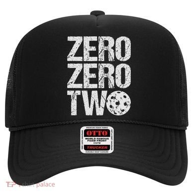 Pickleball Player Starting Score ZeroZero Two Serve First  Hat