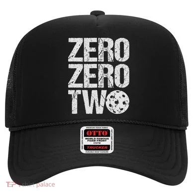Pickleball Player Starting Score ZeroZero Two Serve First  Hat