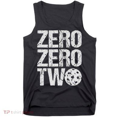 Pickleball Player Starting Score ZeroZero Two Serve First  Tank Top