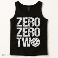Pickleball Player Starting Score ZeroZero Two Serve First  Tank Top thumb 2