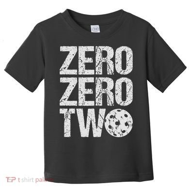 Pickleball Player Starting Score ZeroZero Two Serve First  Toddler T-Shirt
