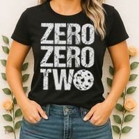 Pickleball Player Starting Score ZeroZero Two Serve First  Women's T-Shirt thumb 2
