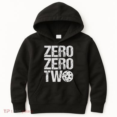 Pickleball Player Starting Score ZeroZero Two Serve First  Kids Hoodie