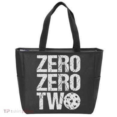 Pickleball Player Starting Score ZeroZero Two Serve First  Tote Bag