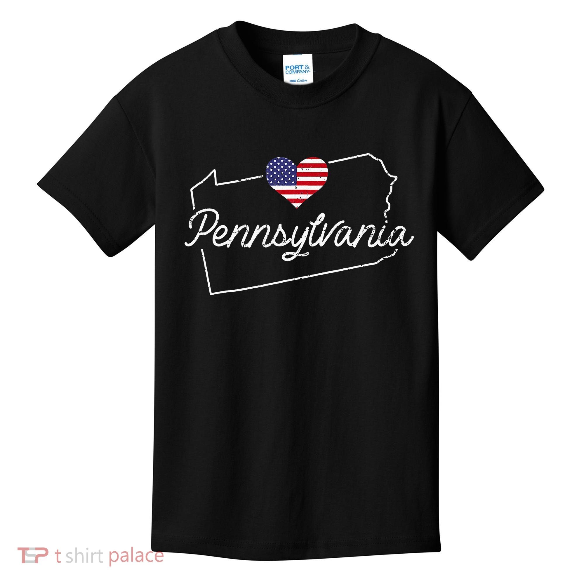 Pennsylvania Pennsylvania State Pennsylvania Kids T-Shirt