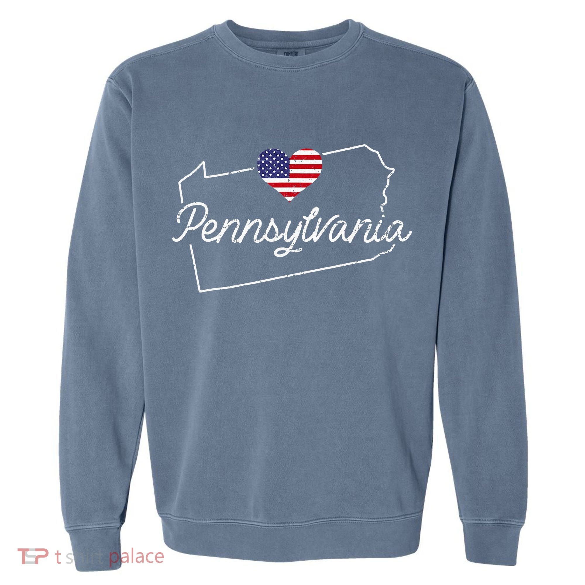 Pennsylvania Pennsylvania State Pennsylvania Garment-Dyed Sweatshirt